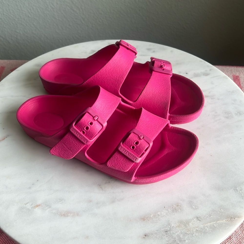 Birkenstock Kids Shoes in Bright Pink
